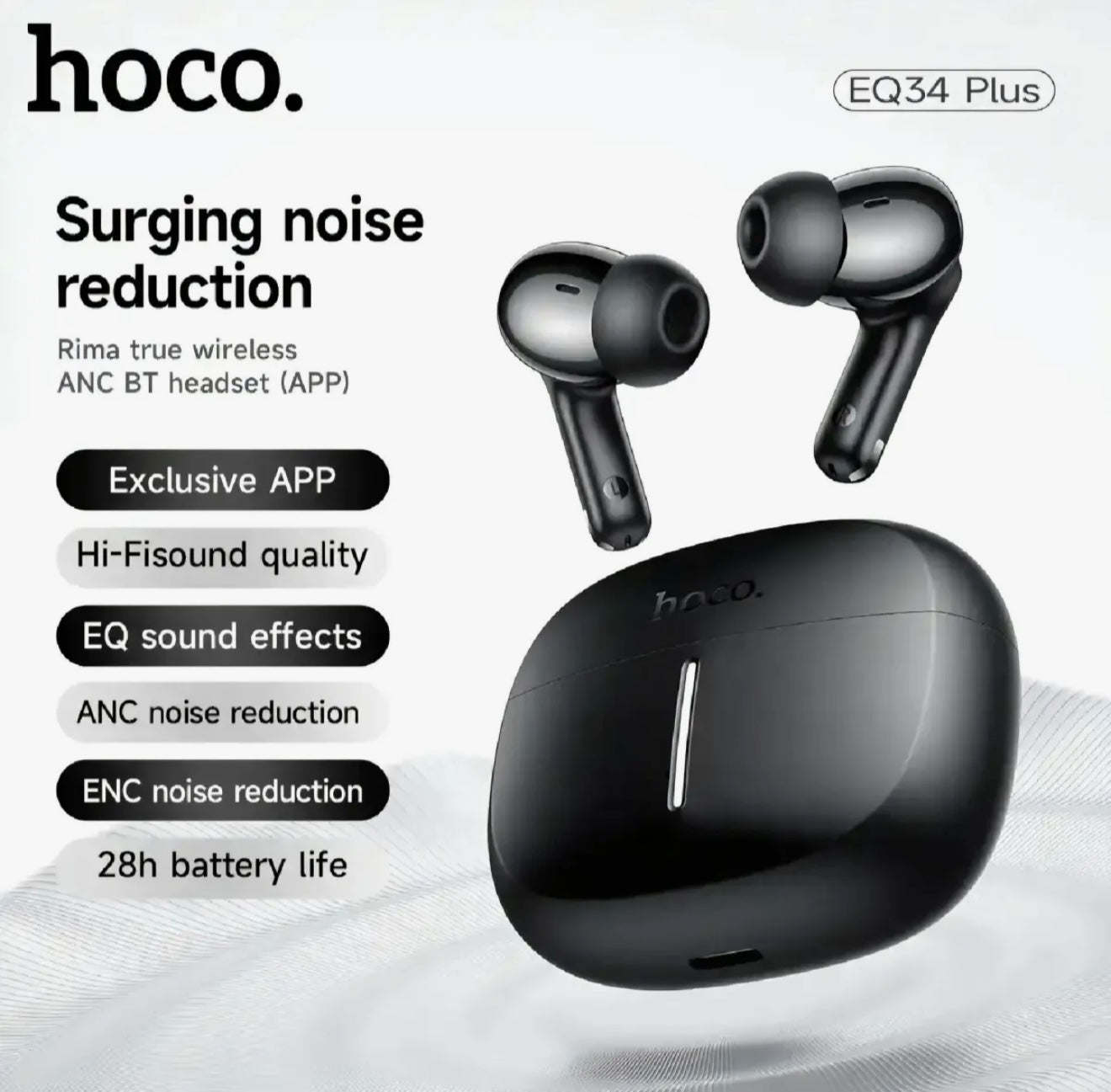HOCO EQ34 Plus ANC TWS Earbuds