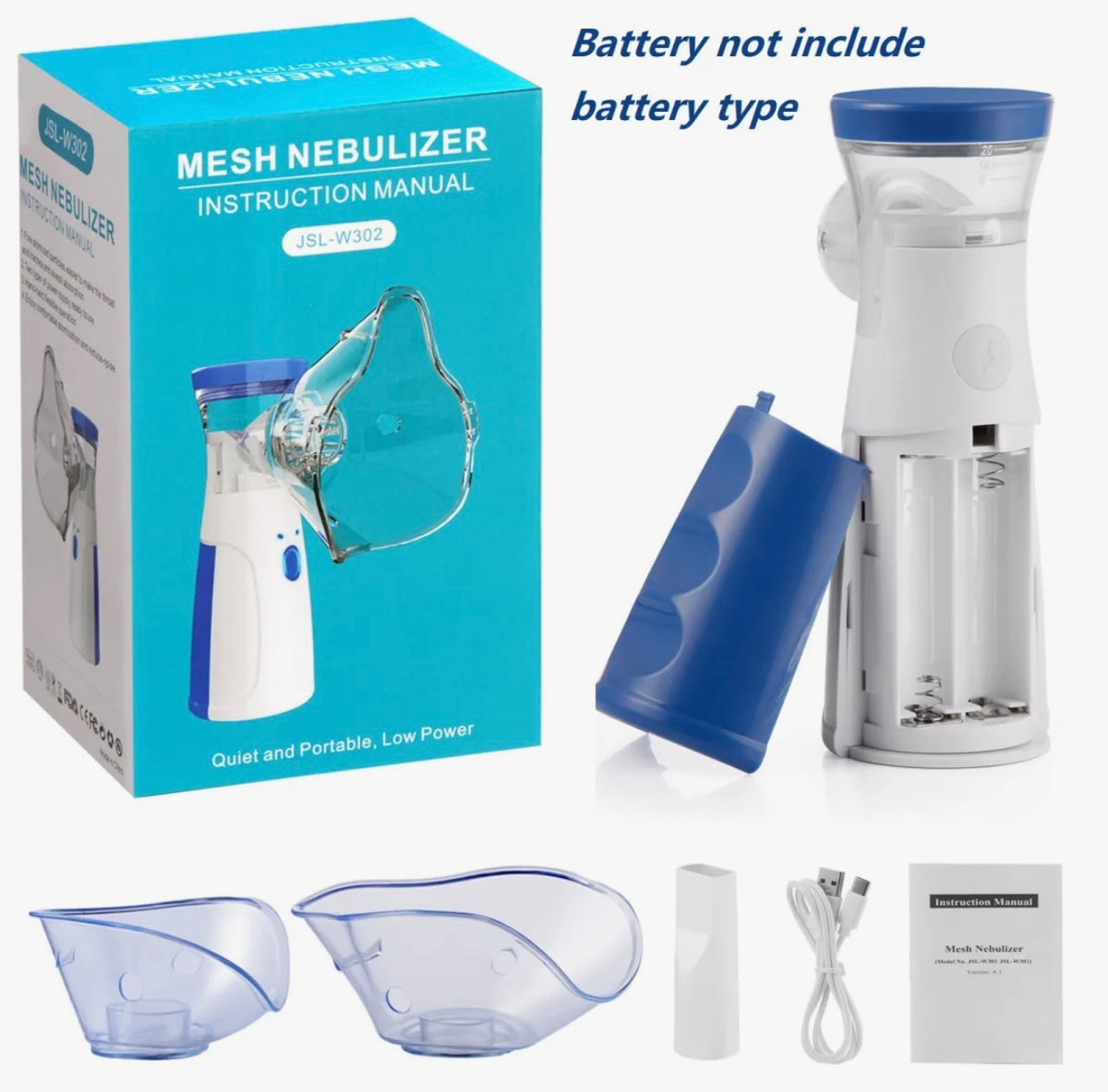 Ultrasonic Micro Mesh Nebulizer / Atomizer (Model: ANK-N3)