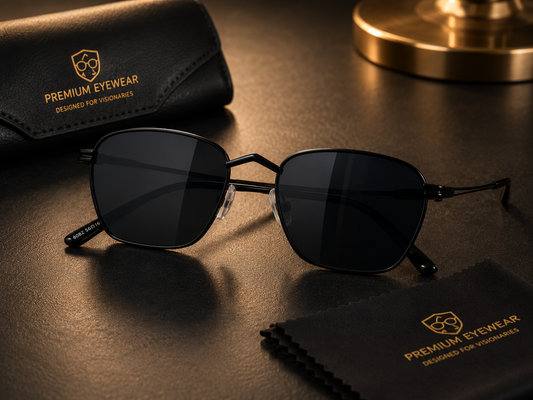 Black & Gold Sunglasses