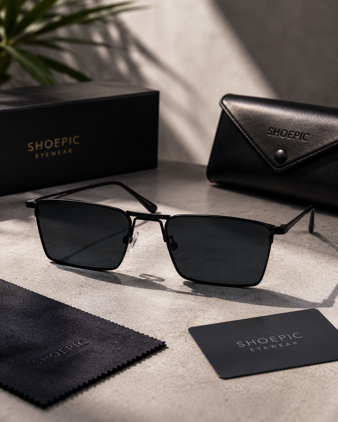 Premium Black Gold Sunglasses