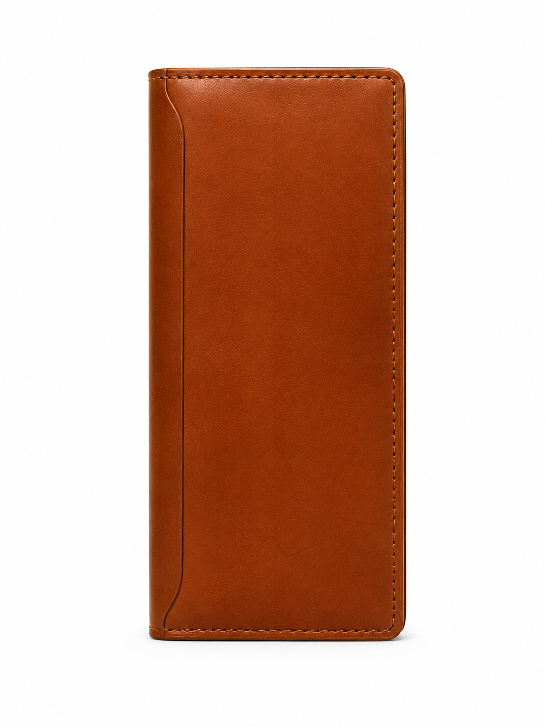 Premium Maroon Genuine Leather Long Wallet – Elegant, Slim & Functional