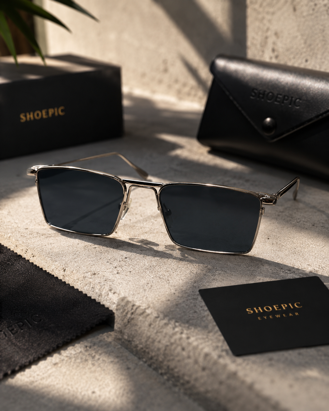 Premium Black Gold Sunglasses