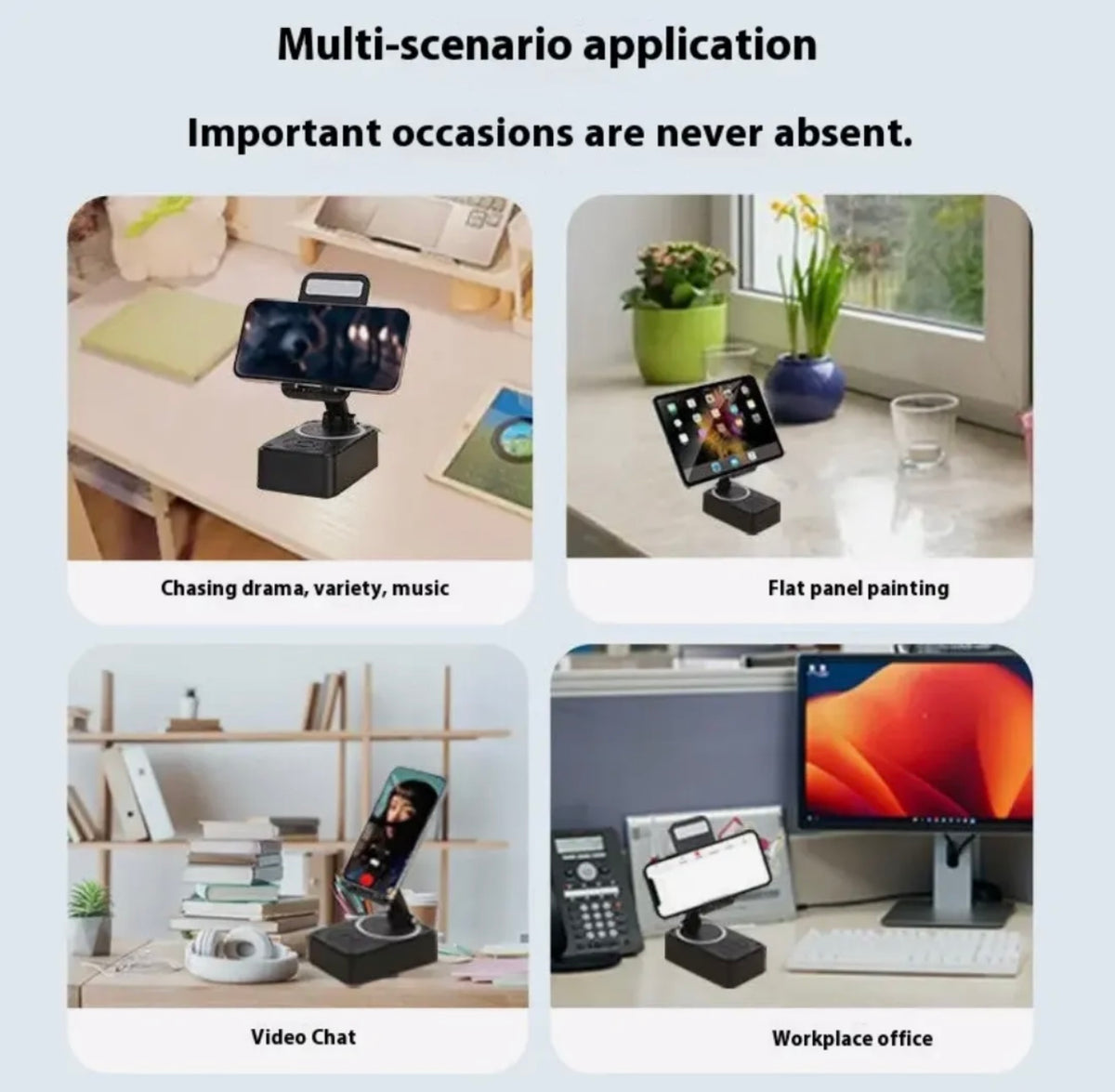 Mobile Stand with Bluetooth Sound Box / Speaker
