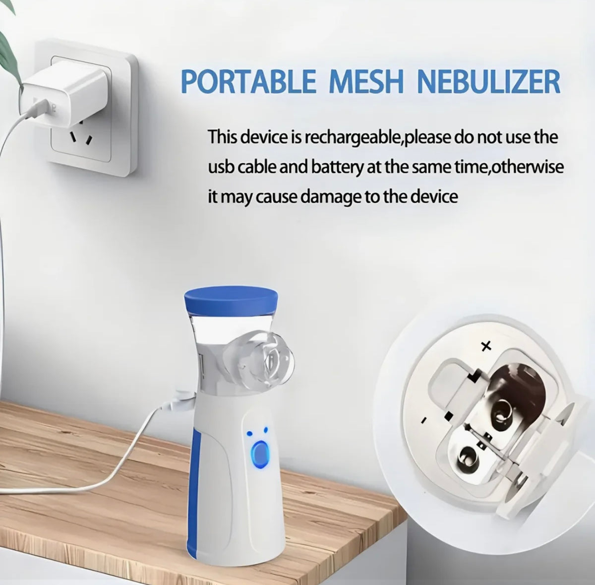 Ultrasonic Micro Mesh Nebulizer / Atomizer (Model: ANK-N3)