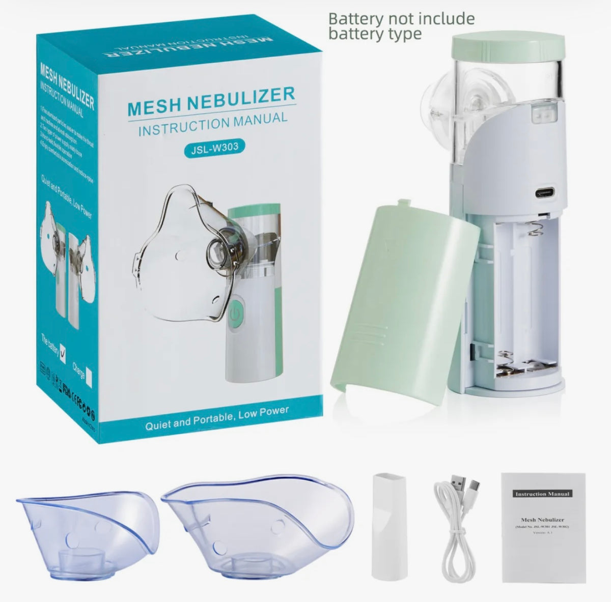 Ultrasonic Micro Mesh Nebulizer / Atomizer (Model: ANK-N3)