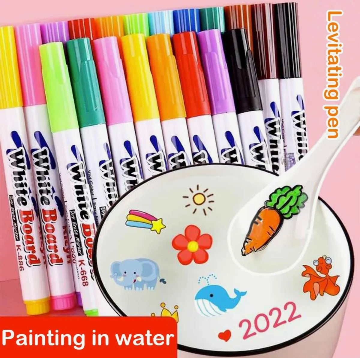 WATER PAINTING MAGIC MARKERS