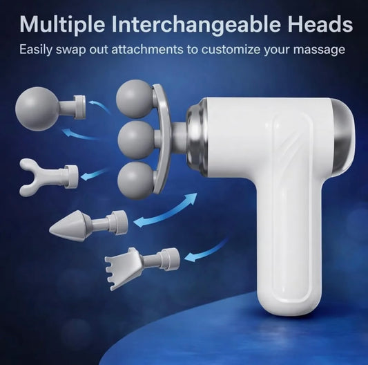 Triple-Head Massage Gun — আরাম ও রিল্যাক্সেশনের সহজ সমাধান