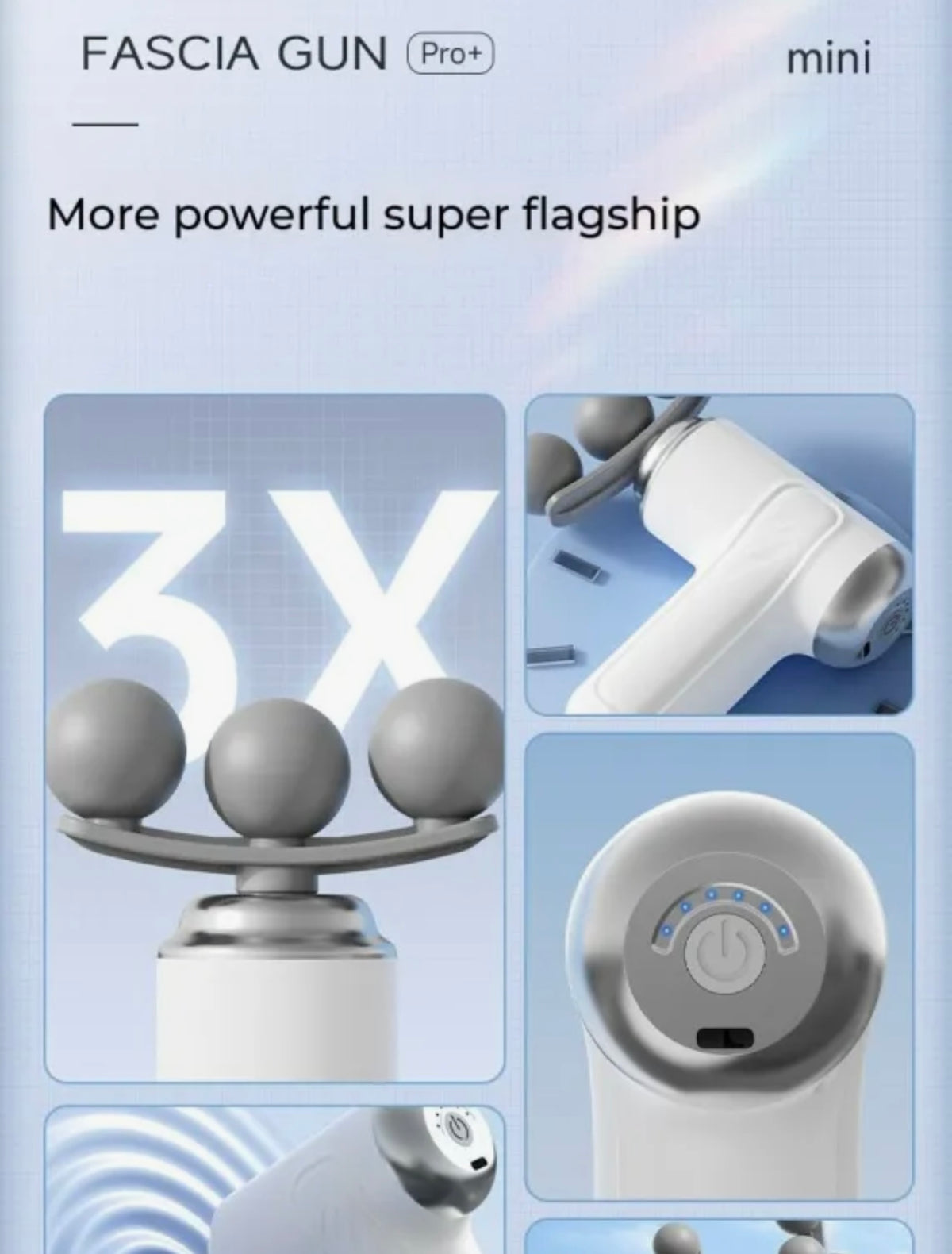 Triple-Head Massage Gun — আরাম ও রিল্যাক্সেশনের সহজ সমাধান