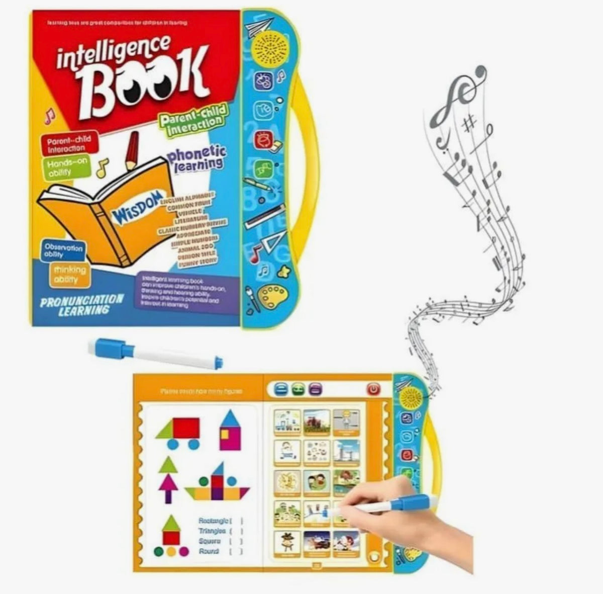 বাচ্চাদের শেখার সঙ্গী 62 pages — Intelligence Learning Book!