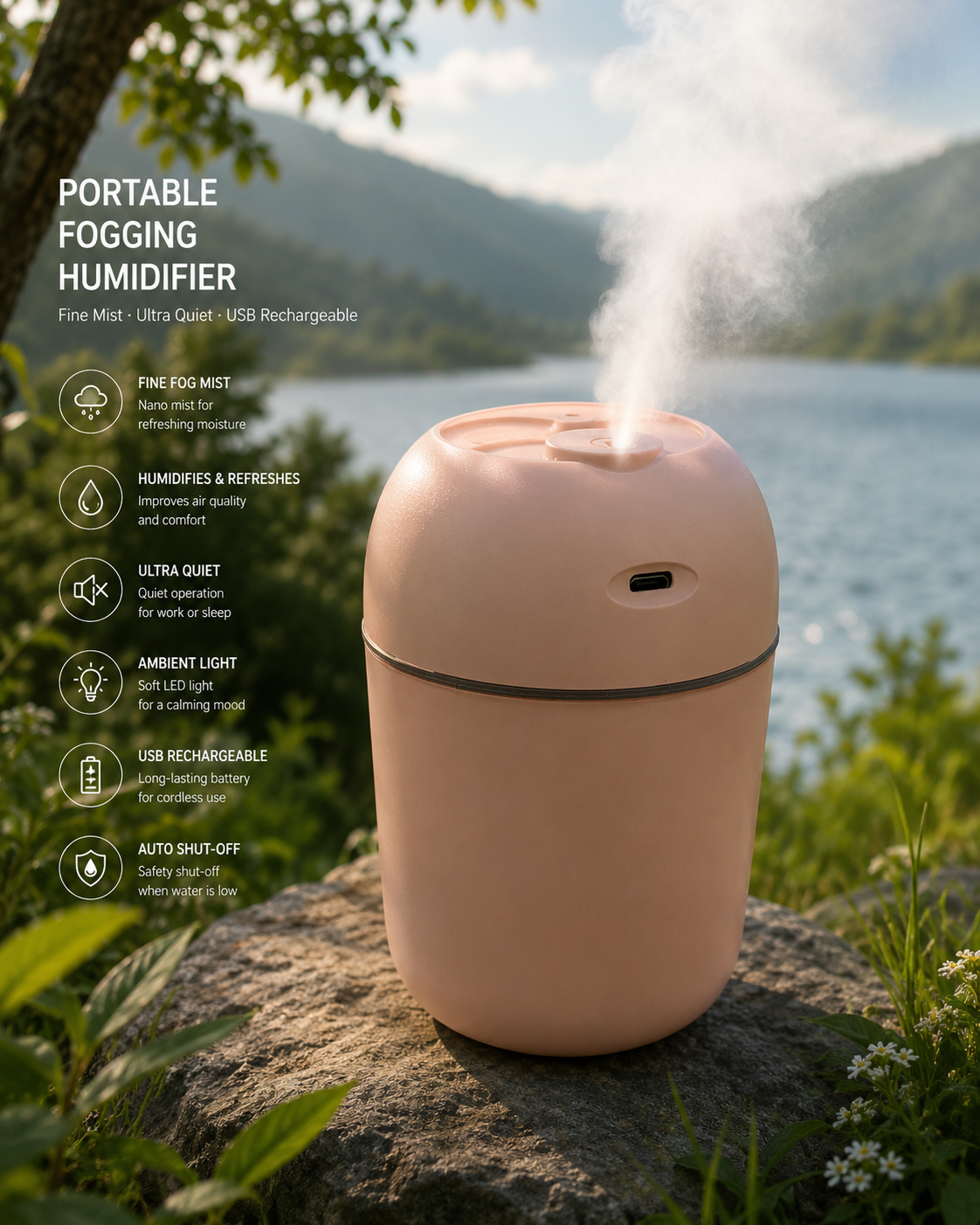 Portable Fogging Humidifier