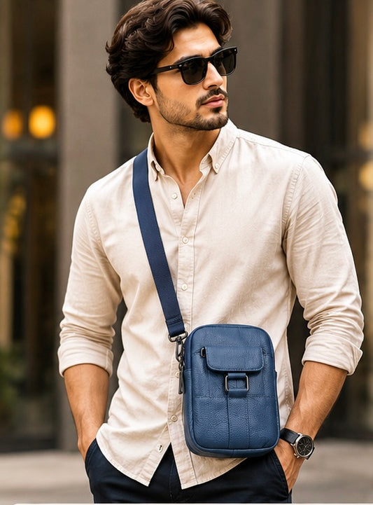 Premium Leather Cross-body Bag