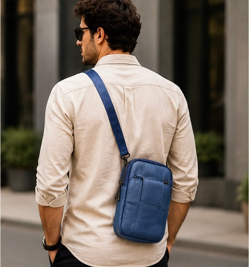 Premium Leather Cross-body Bag