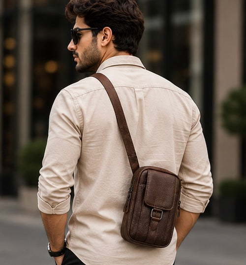 Leather Cross-body Bag